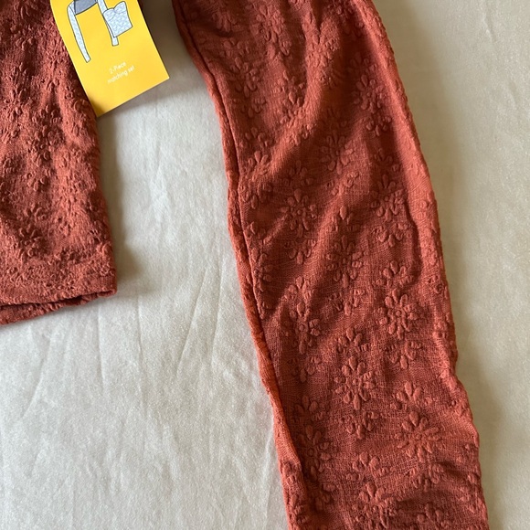 Sugar Moon Rust 2 Piece Top Set, Size L —NWT - Picture 9 of 12